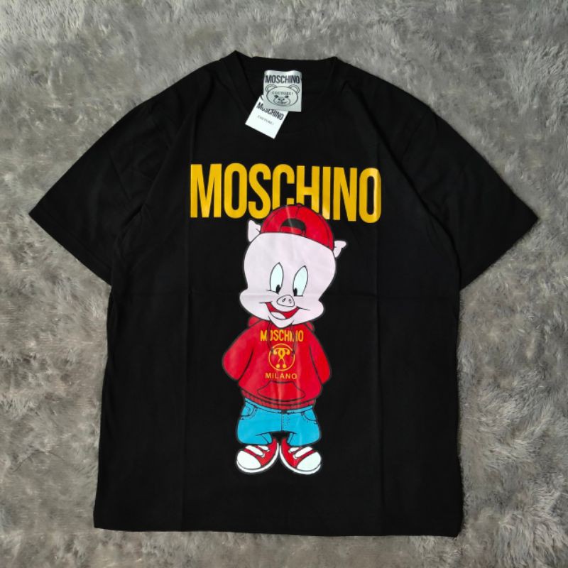 Kaos Tshirt Moschino Piggy Pig Tee Premium Hight Quality ( Bestseller )