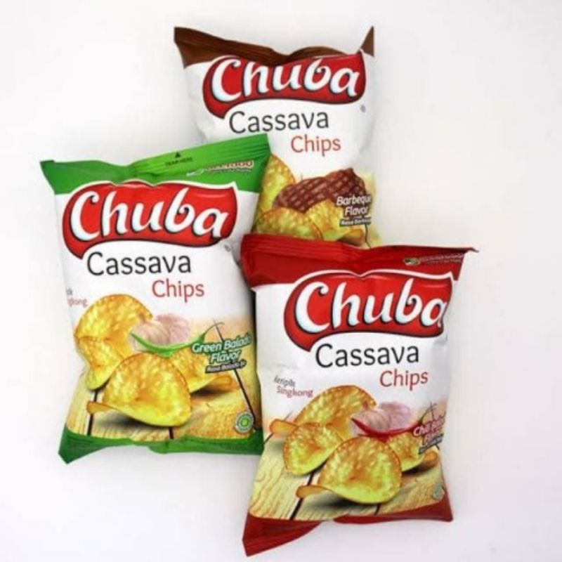 Chuba Cassava Chips All Variant 140gr