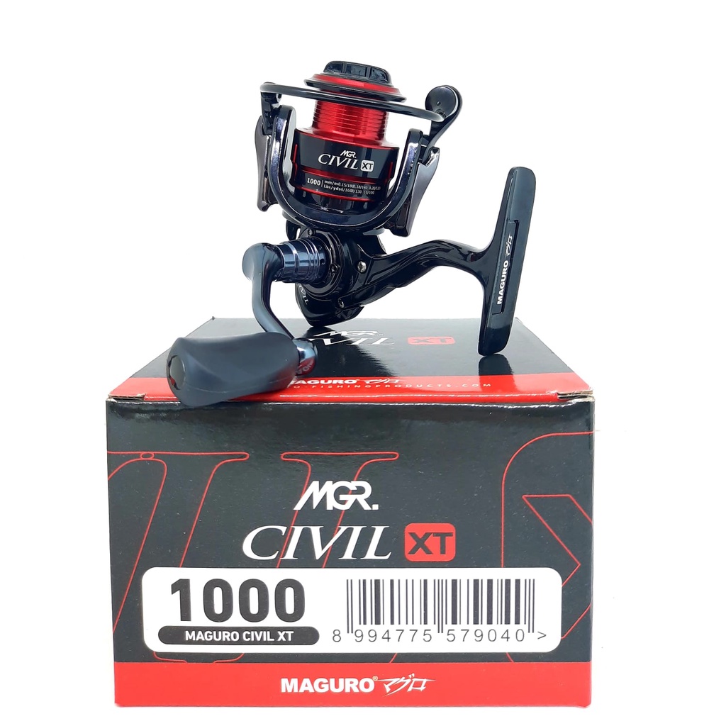 Reel MAGURO CIVIL XT Power Handle 5+1 BB Tersedia Ukuran 1000-8000