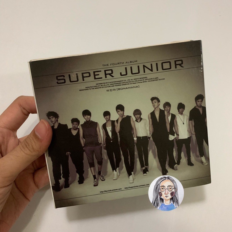 [SALE] Super Junior The 4th Album Bonamana ver. C