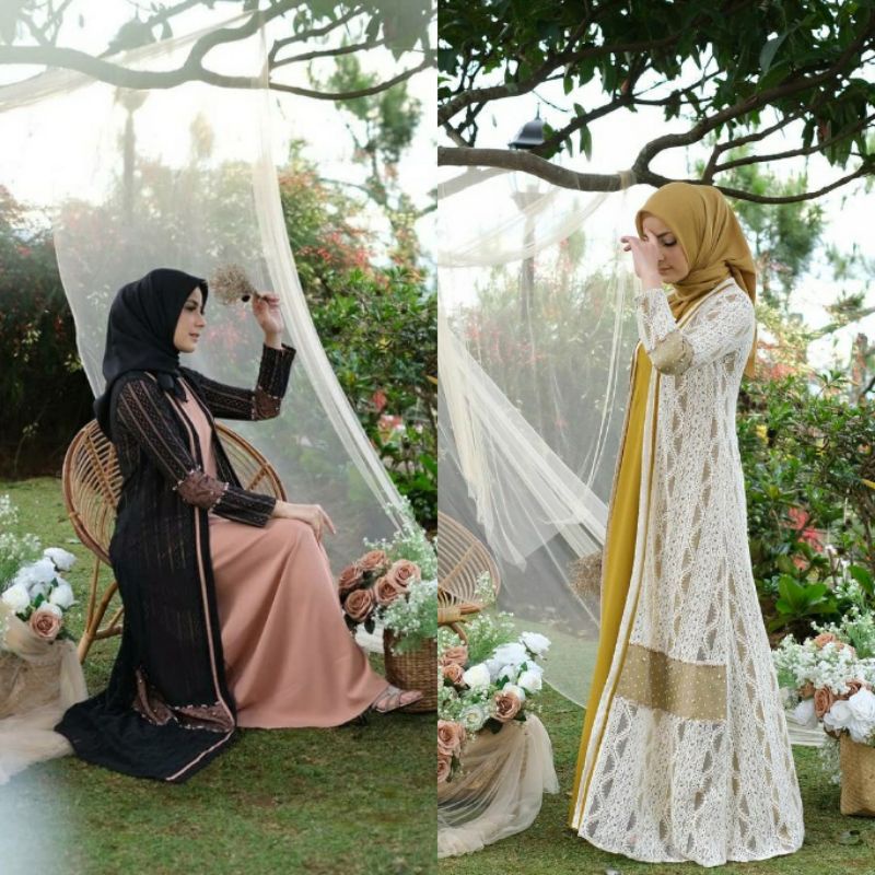 Jenaharra Jennaharra Jennahara Jenahara Dress by Kaleela Hitam Lemon S M L XL