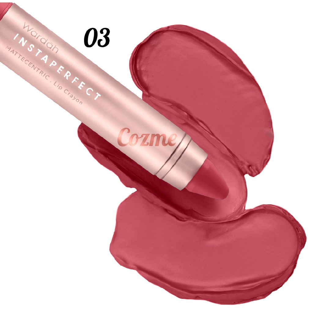 WARDAH Instaperfect MatteCentric Lip Crayon 3gr