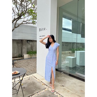 Jual JOLA DRESS LONG DRESS BELANG LONG DRESS KANCING