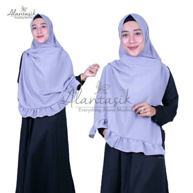 Alantasik - PASHMINA RUFFLE DIAMOND R.18