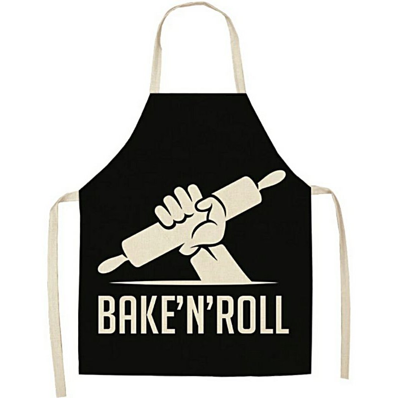 Apron celemek masak 47 x 38 cm clemek anak anak seragam koki chef baju masak waiter apron clemek