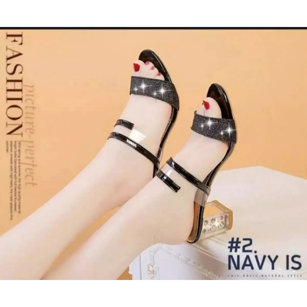 High Heels wanita#sandal wanita korea#sandal wanita terbaru 2021 kekinian#sendal andin ikatan cinta#