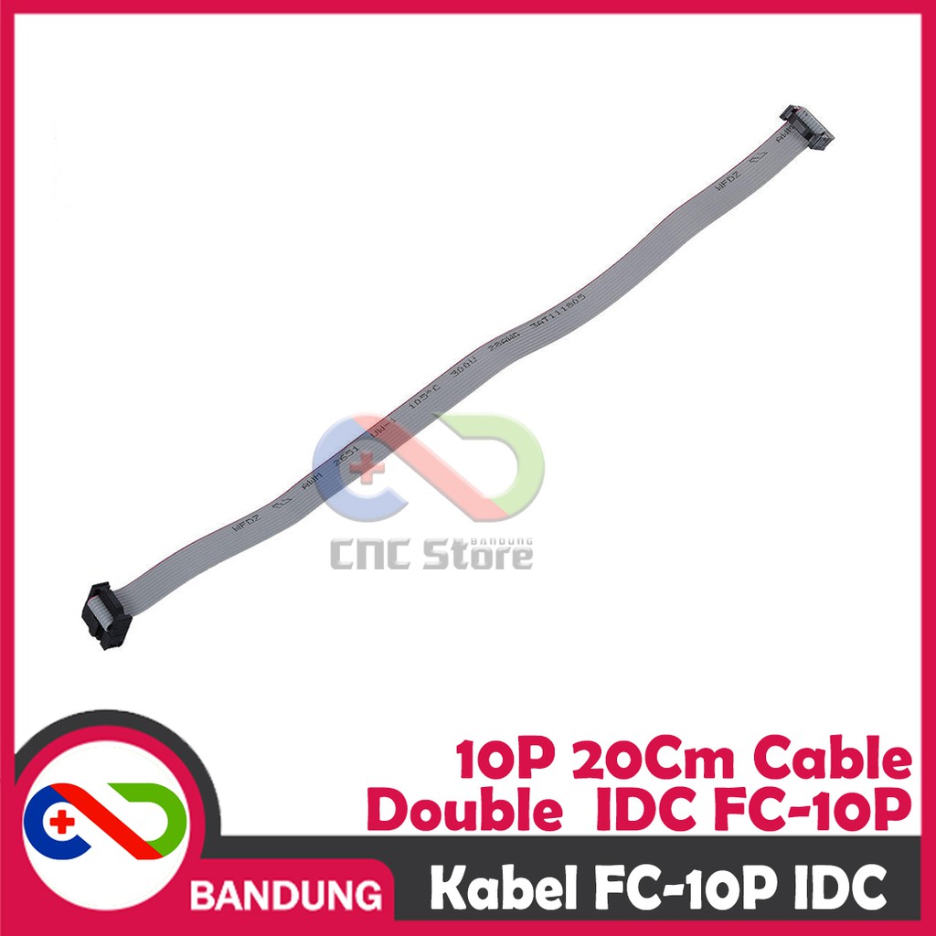 KABEL FC-10P JTAG IDC ISP DOUBLE HEAD FEMALE TO FEMALE 20CM ABU