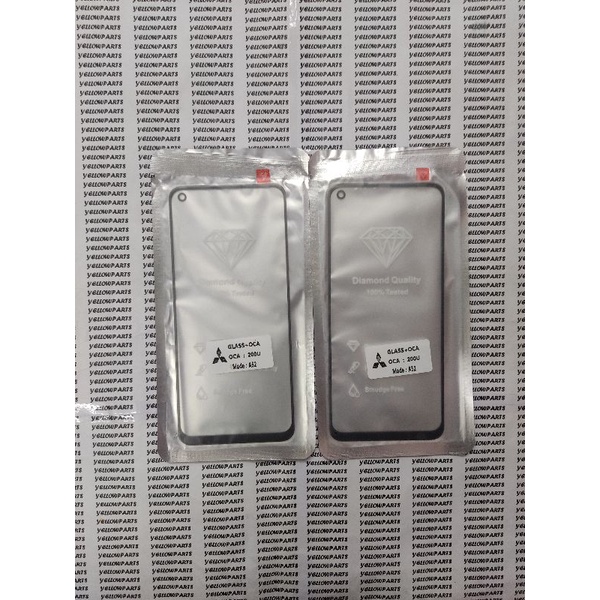 KACA GLASS LCD PLUS LEM OCA UNTUK OPPO A52 A72 A92 DAN REALME 6 7 ORIGINAL