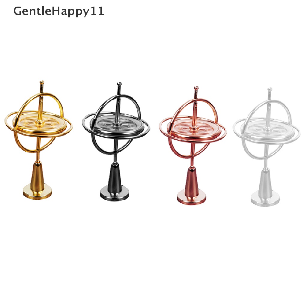 Gentlehappy 1Pc Self-balancing Gyroscope Anti-gravity Dekompresi Mainan Jari Edukasi