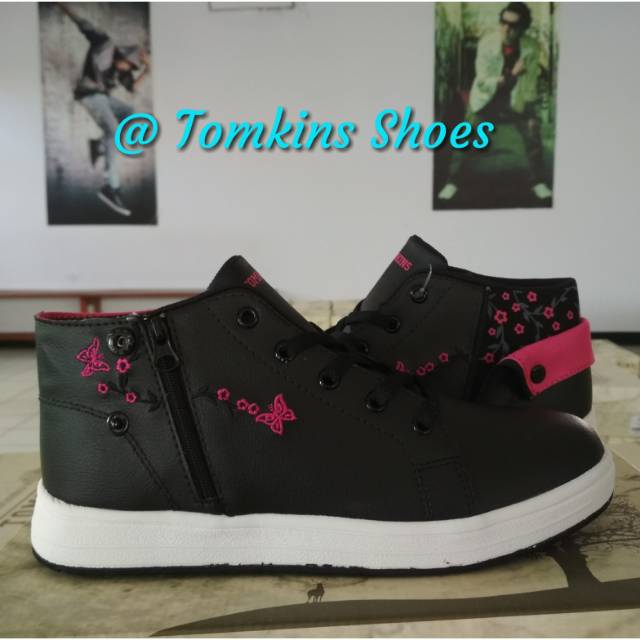 Sepatu tomkins MISSOURi women blk pink