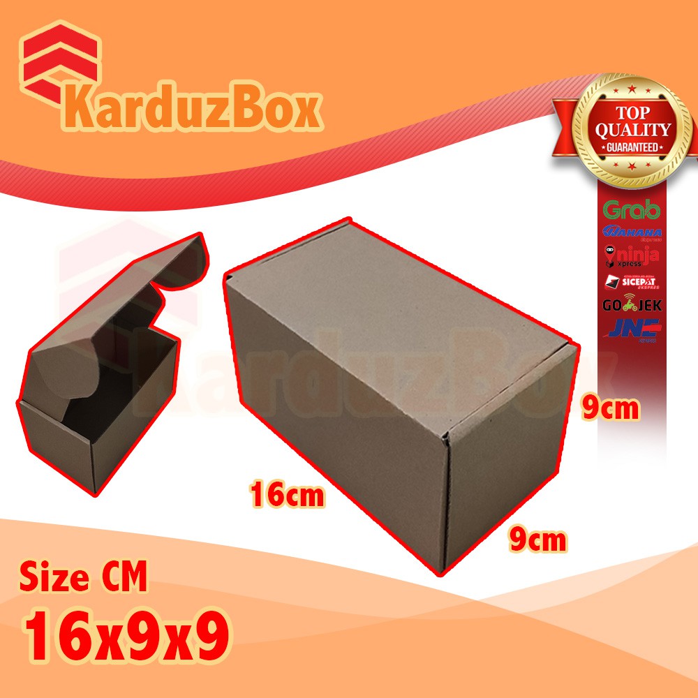 

16x9x9 kotak Kardus Packaging Box PIZZA