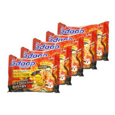 

Sedaap Mie Korean Spicy Soup Paket 5 pc
