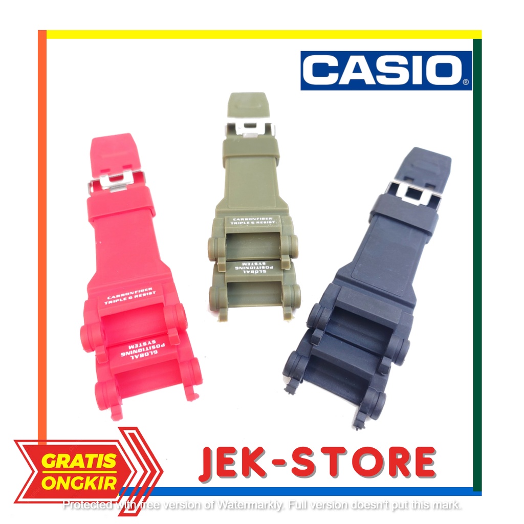 Strap Tali jam Casio Gpw-2000 Casio GPW 2000 Gpw2000