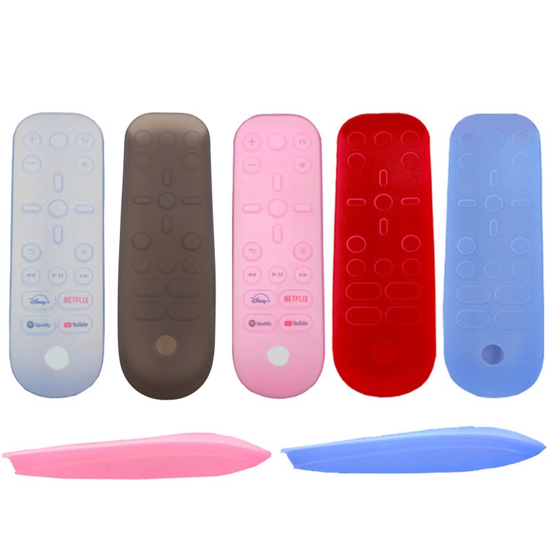 Gro Cover Silikon Pelindung Lengan Shockproof Anti Hilang Lengan Untuk Media Sony Remote Controller Lengan Tahan Debu