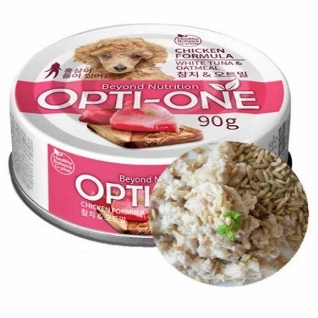 Sajo Opti One Dog Chicken & White Tuna, Oatmeal - Wet Dog Food