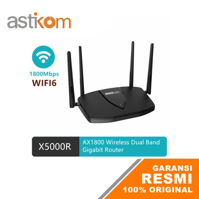 Router Totolink X5000R AX1800 WiFi 6 Dual Band Gigabit Router 1800Mbps