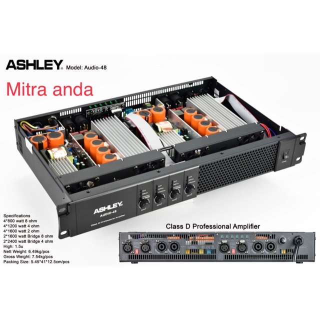Power ashley audio 48