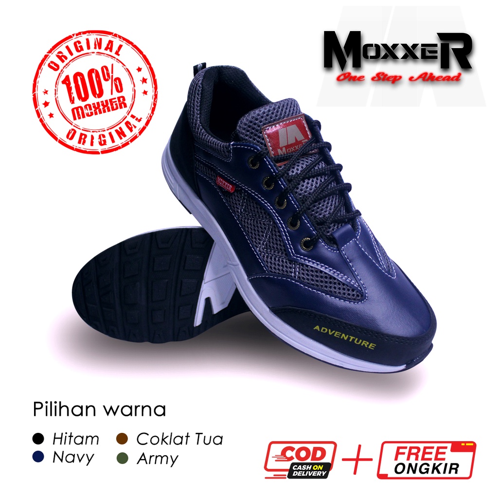 Sepatu Sneakers Pria Keren Kekinian Sport Original Sepatu Joging Hiking Casual Sporty Cowok Terbaru