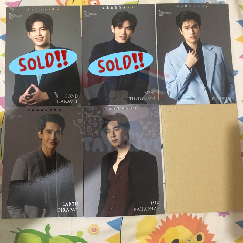 [ READY STOCK ] sharing gmmtv calendar 2022 - go by tayswy0