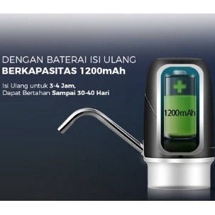 Lelebest Hydro Pompa Galon Elektrik Dispenser Air Minum Gallon