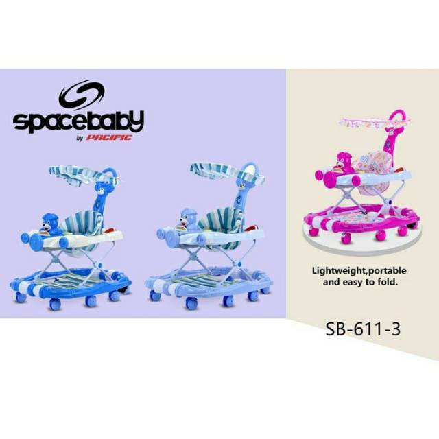 [FREE PACKING KARDUS] Baby Walker Space Baby SB 612-3 611-3 615-3 618-3