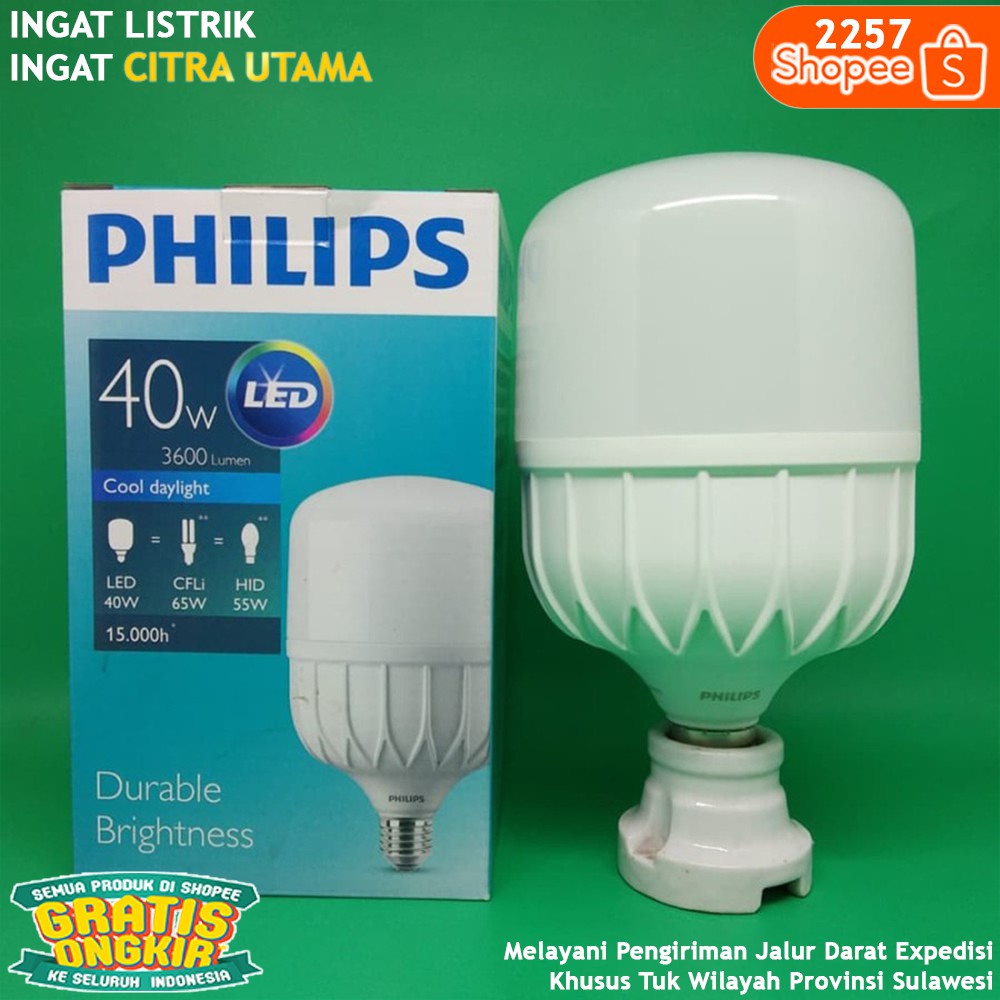 PHILIPS 40 WATT PUTIH 3600 LUMEN LED K2257