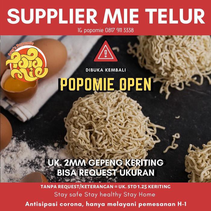 

Mie Telor - 2Mm Gepeng, Keriting