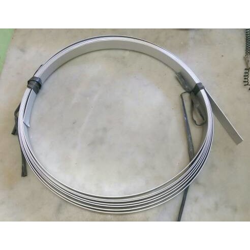 LIS PLAT ALUMUNIUM POLOS / ALUMINIUM PANJANG 6 METER