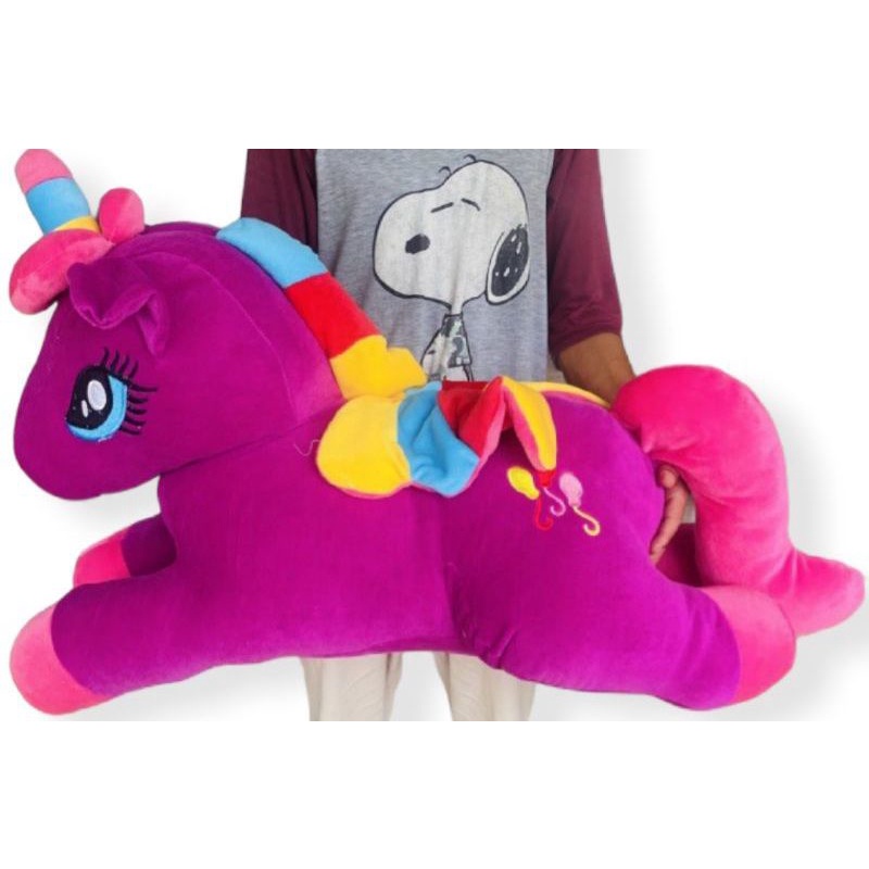 Boneka Kuda poni jumbo 60x60 #bonekalayinglittelponi