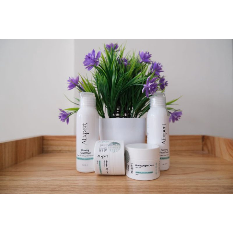AExpert Skincare Glowing Series by Ekles Ash / Paket Glowing