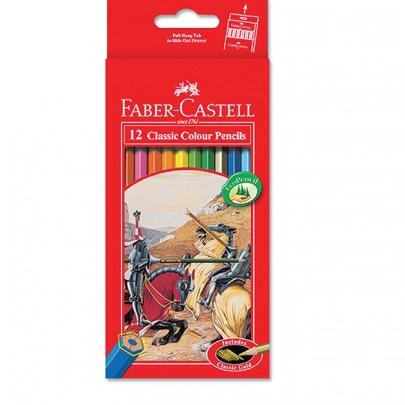 

Promo - Pensil Warna Faber Castell Classic Colour Pencils 12 Long Panjang