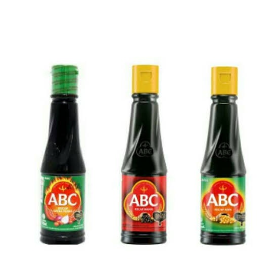 

ABC Kecap Manis - Kecap Pedas Kecap Asin 135ml