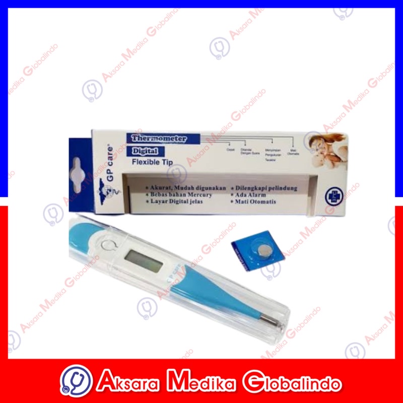 THERMOMETER DIGITAL FLEXIBEL/LENTUR PENGUKUR SUHU BADAN #AMG