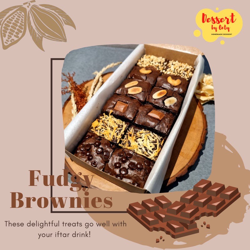 

Fudgy Brownies Cadburry Hampers Idul Fitri