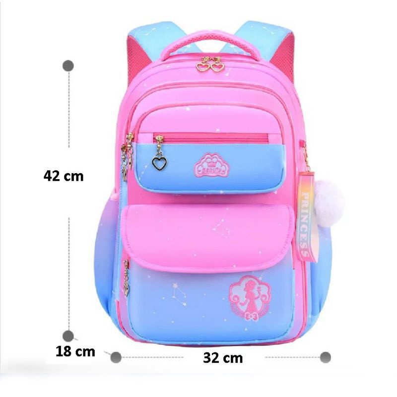 Tas ransel anak perempuan import