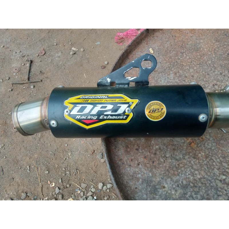 kenalpot dpj ori buat Jupiter z 130cc-200cc