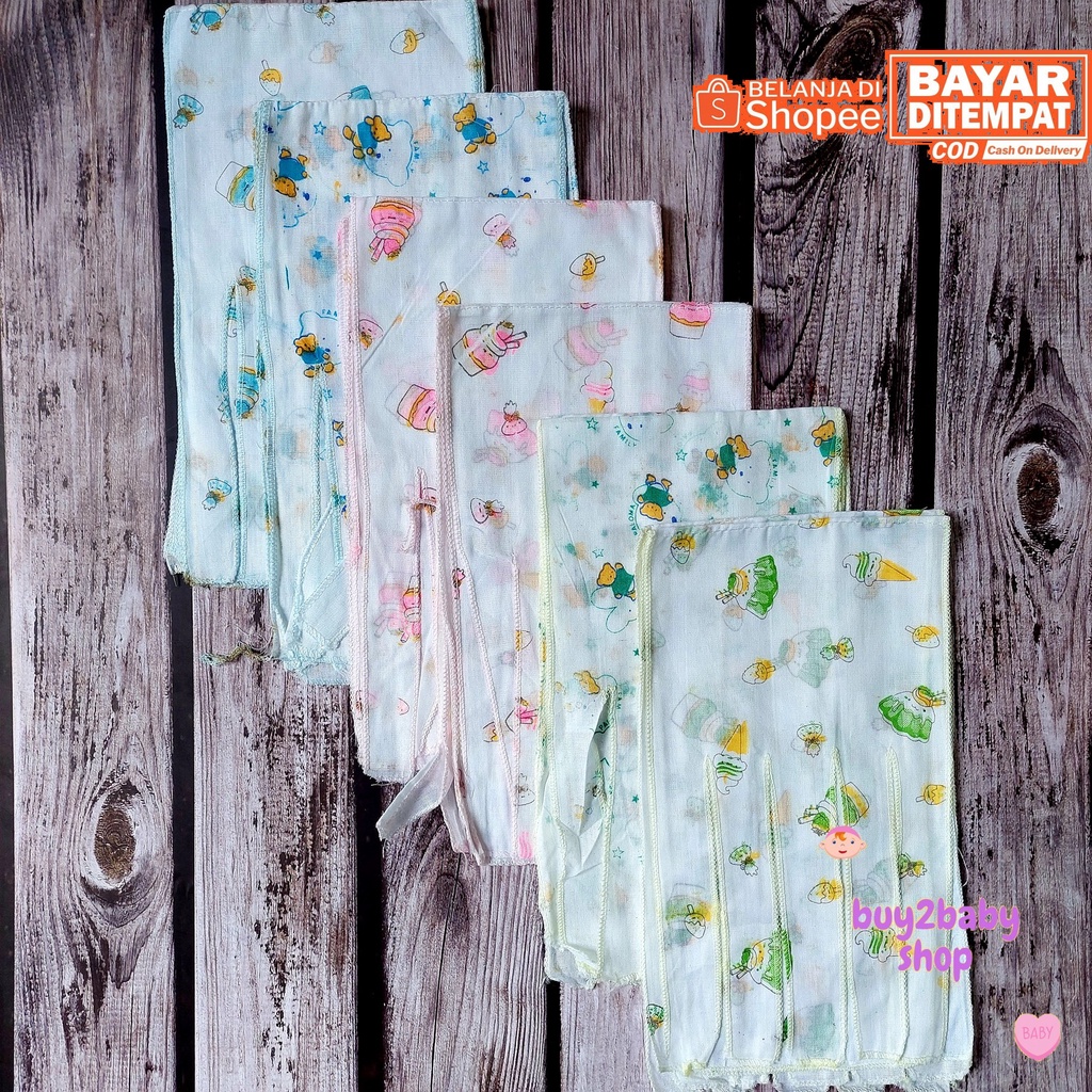 Gurita Bayi Strawberi warna &amp; putih motif gurita bayi Murah isi 6 PCS