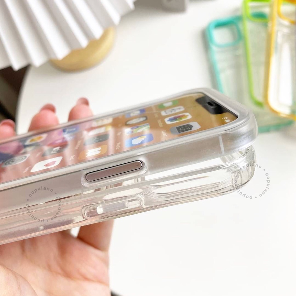 iPhone Card Holder Soft Case Card Slot Softcase Simpan Kartu iPhone Premium Quality Case (3)