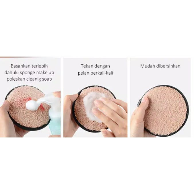 Cotton Pad / kapas wajah / kapas wajah 3 pilihan