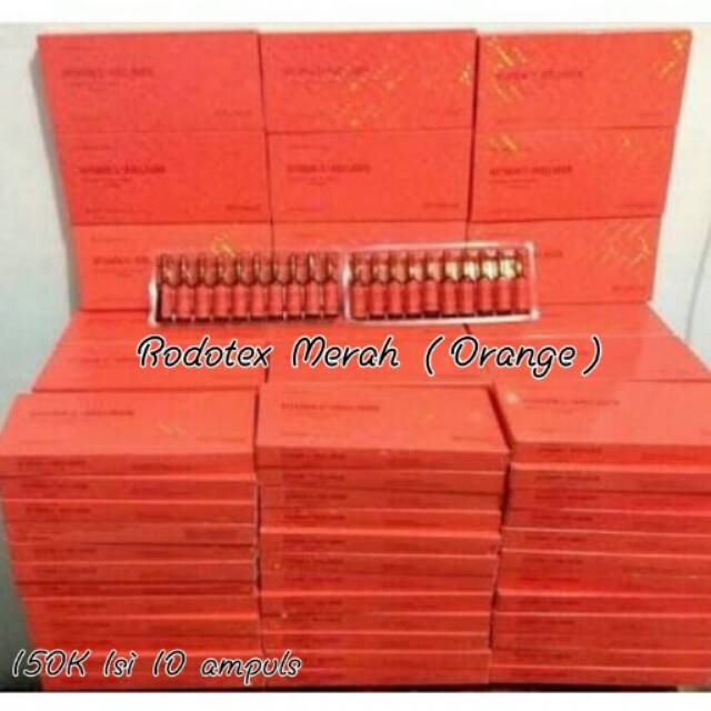 QUEENSHOP RODOTEX MERAH (ORANGE)