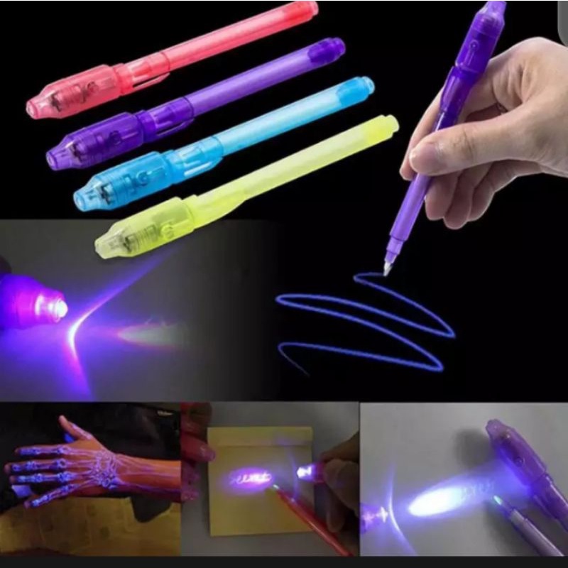 

1PCK PULPEN CONTEK NYALA ISI 6PCS