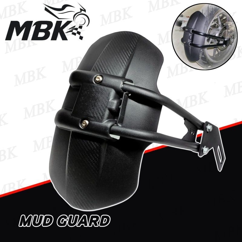 Mud Guard Moge Penahan Lumpur Spakboard Belakang Universal ZX25R/CBR250RR/R15/R25/CB150R/CBR150