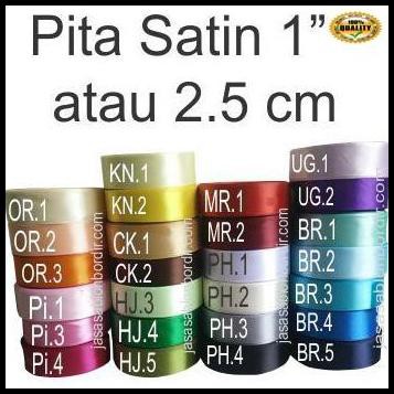 

3Y7Yt75- Pita Satin 1 Inch Atau 2.5 Cm Y57Th9H-