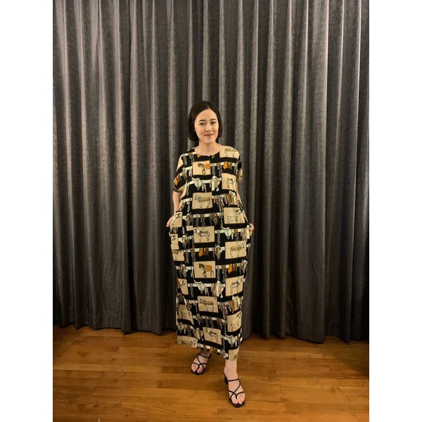 DASTER PANJANG BUSUI SUPER PREMIUM SEMATA KAKI / DASTER VIRAL 2021 /DASTER WANITA / DASTER