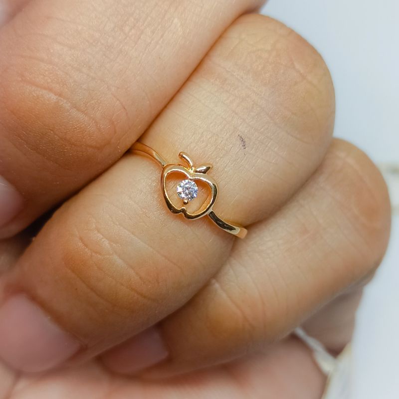 CINCIN BULAN KUPU APEL EMAS 16K/700%