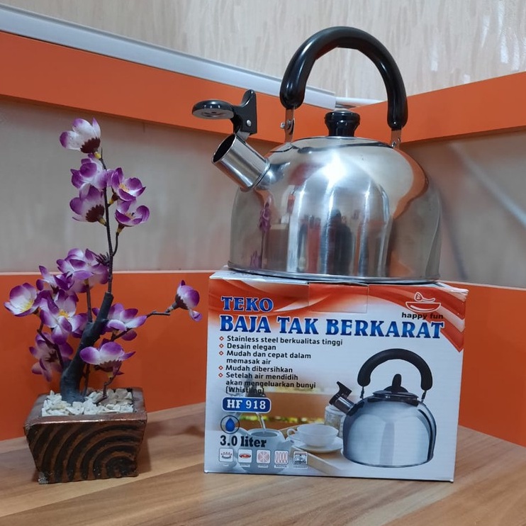 TEKO SIUL Q2 8025 / TEKO BUNYI WHISTLING KETTLE / TEKO SIUL BUNYI / TEKO BUNYI Q2 8025 / Q2-8025