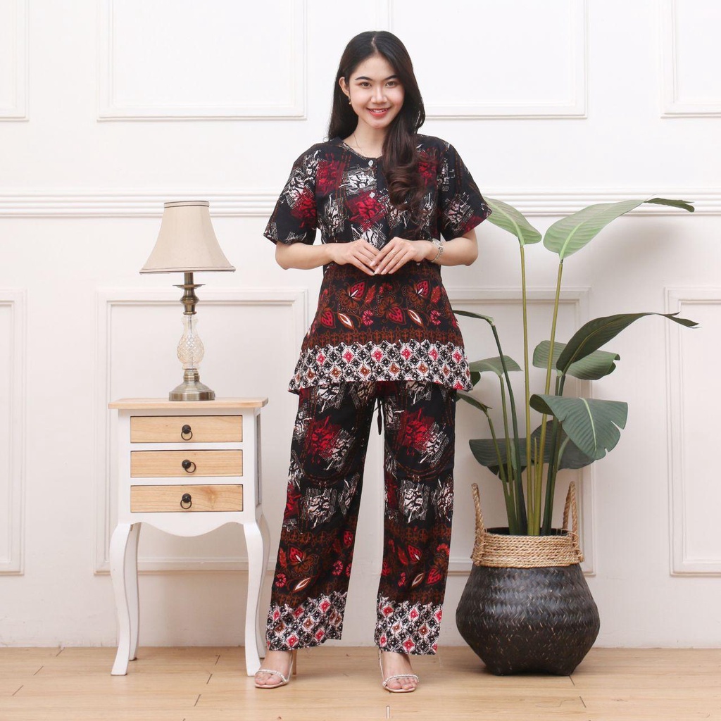 Setelan Cp SHABIRA Baju Tidur Setelan Import