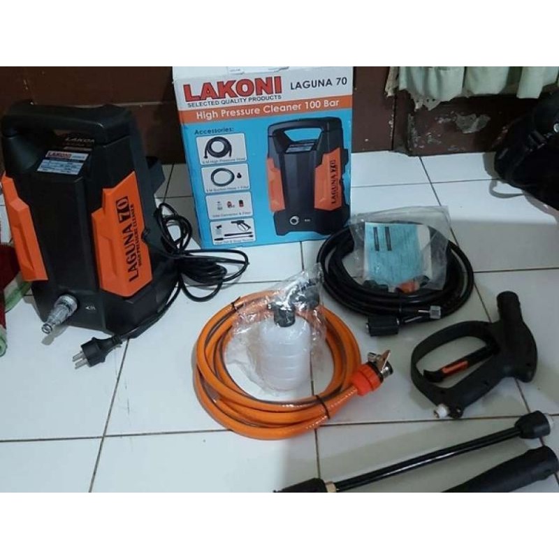 Mesin Jet Cleaner Lakoni Laguna 70/ Cuci Stean Mobil Laguna70