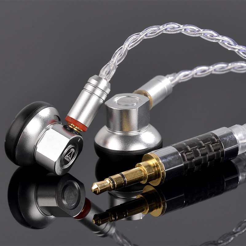 Toneking TO600 Headset Earphone Earbuds Metal Stereo HIFI 600ohm Impedansi Tinggi Dengan Kabel MMCX Bisa Dilepas BL1 TO4