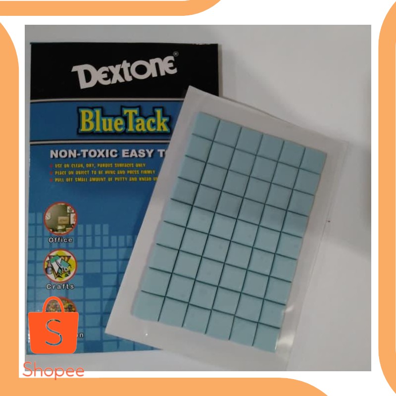 

Dijual sparepart Dextone Blue Tack Lem Perekat pengganti pin tape dan paku 19 Limited
